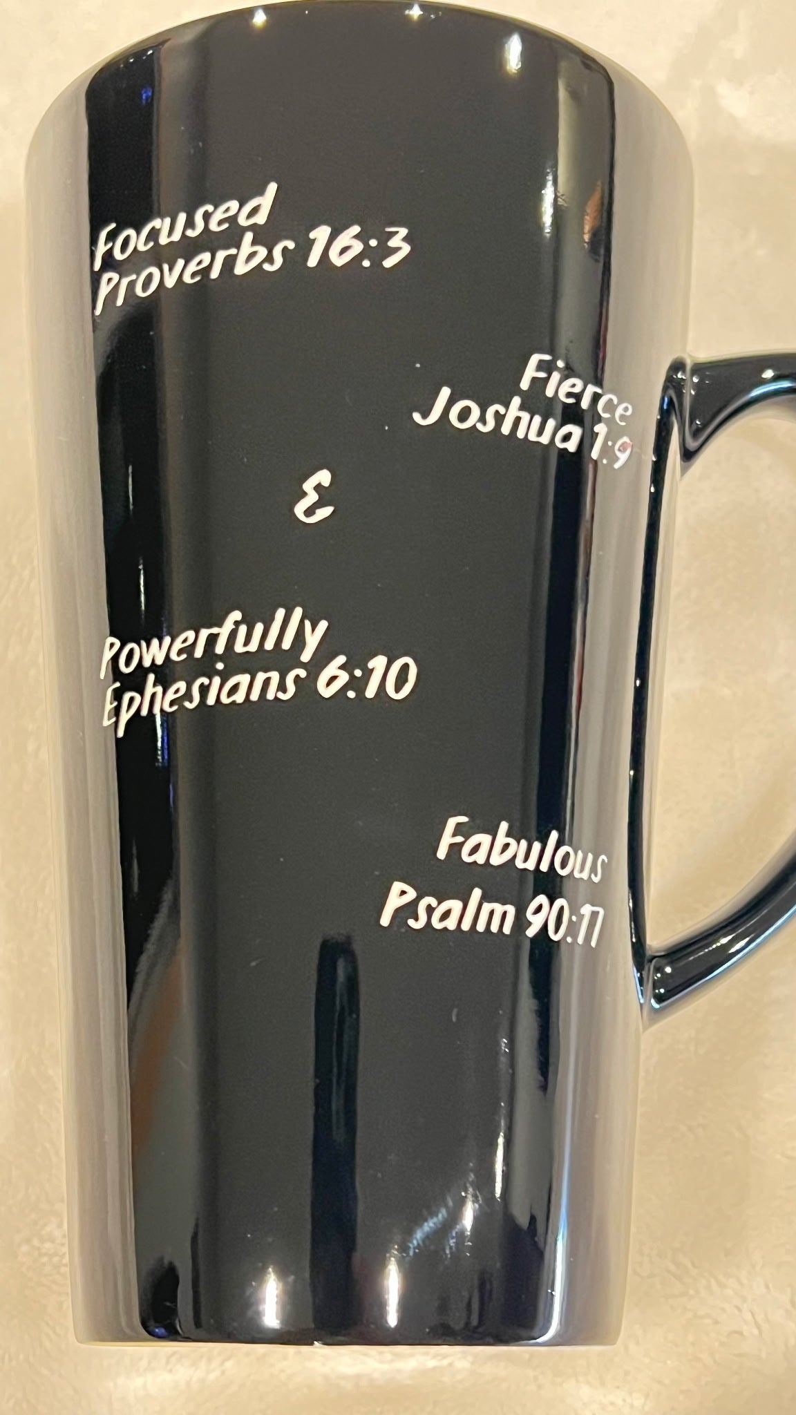Focused, Fierce, Powerfully Fabulous Grande Mug
