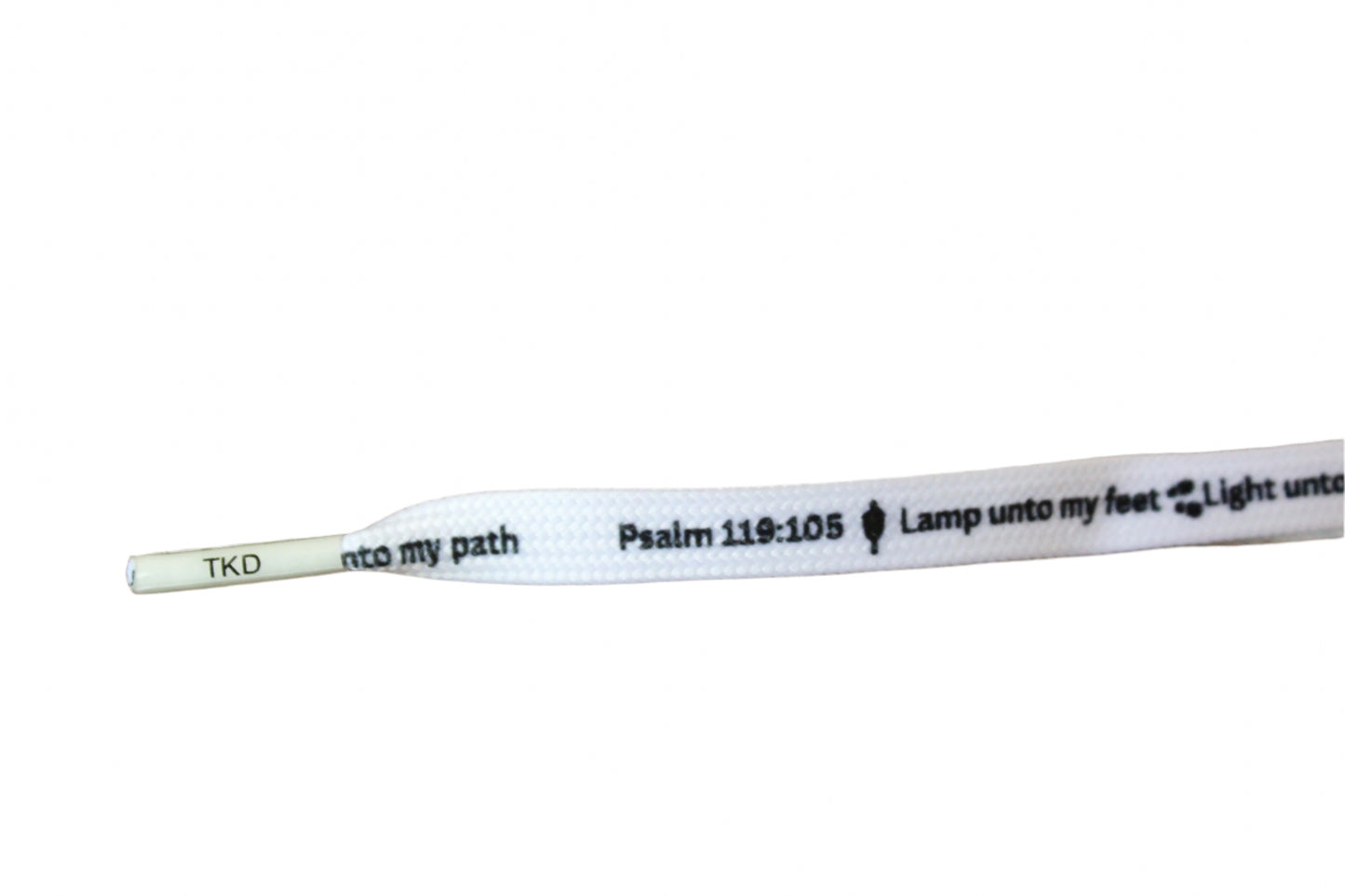 “Lamp Unto My Feet” Christian Sneaker Laces – Psalm 119:105